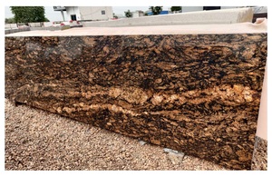 Super Marquino Gold Granite Natural <b>Stone</b> Slabs for Kitchen Countertops Flooring Wall Cladding and Luxury Interior Projects - Product Image 3