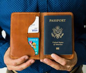 Handmade Full Grain Leather <b>Passport</b> Holder Luxury Travel <b>Wallet</b> Genuine Leather <b>Passport</b> Cover Custom Logo Bulk LPH-0307 - Product Image 1