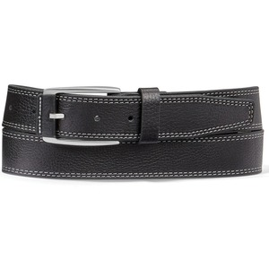 Luxury Vintage Genuine Cow Hide Leather Belt for Men and Women <b>One</b> Size Fits <b>All</b> Adjustable Casual Style with Alloy for Buckle - Product Image 1