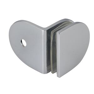 ALLWIN-Étagère de douche murale à 90 degrés, modèle 1463, en laiton, avec pince pour verre, disponible en pouces et mesures métriques - Product Image 1