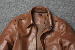 <b>Leather</b> <b>Jacket</b> For Men Premium Quality Soft Durable Classic Casual Fashion Outerwear - Product Image 5