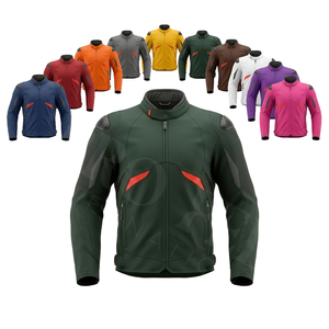 Ropa de Motociclismo al por Mayor, MOQ Bajo, Chaqueta de Motociclista Protectora, Chaqueta Transpirable a Prueba de Viento, Chaqueta de Carreras Urbanas - Product Image 1