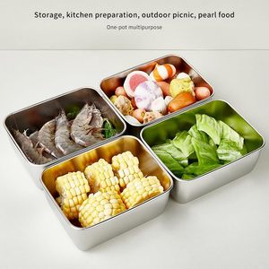 Cajas Metálicas Apilables para Almacenamiento de Alimentos de Alta Calidad, Fáciles de Abrir, a Prueba de Fugas, Mini Contenedores Pequeños para Alimentos al por Mayor - Product Image 4