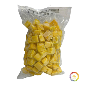Mango en cubos congelado IQF, dulce natural, fruta fresca, origen Vietnam, material perfecto para recetas de smoothies. - Product Image 3