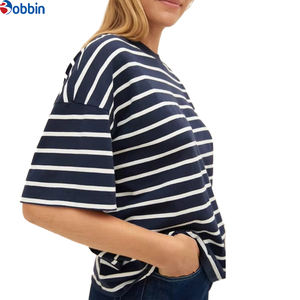 Camiseta de manga corta de algodón de alta calidad personalizada para mujer, camisetas de mujer de ocio de color puro para mujer, camiseta para hombre - Product Image 5