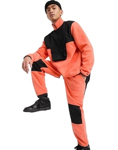 Wholesale Sports Winter Men's Sweatsuits 100% Original Fabric Jogging Suits Men's Blank <b>Plain</b> <b>Tracksuit</b> - Product Image 2