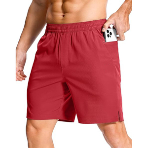 Shorts Deportivos para Hombre con Aberturas Laterales para Movimiento sin Restricciones, Tela Elástica en Cuatro Direcciones, Tacto Suave y Construcción Ligera - Product Image 1