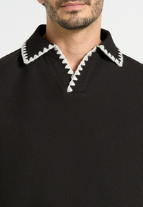 Polo pour homme, classique, manches courtes, col classique, pour l'été, les sports de plein air, le quotidien, bleu marine, décontracté, confortable - Product Image 6