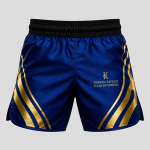 Shorts de MMA Personalizados al por Mayor para Hombre y Mujer, 100% Poliéster, Elásticos, Transpirables, de Secado Rápido, Ligeros, Sin Costuras, 300g, para Artes Marciales - Product Image 1