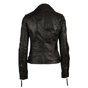 Chaqueta de Invierno Acolchada de Cuero Genuino para Mujer, Transpirable, con Logotipo y Color Personalizados, Material de Alta Calidad, Superventas - Product Image 2