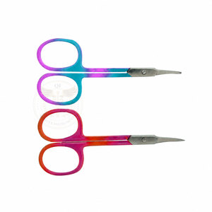 Ciseaux à cuticules multicolores Arrow Point, outil de manucure professionnel en acier inoxydable de précision, qualité salon, soin des ongles - Product Image 4