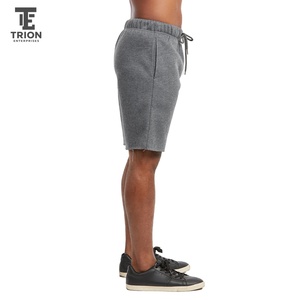 Pantalones Cortos Deportivos de Verano de Primera Calidad, 100% Algodón, Talla Americana, Transpirables, de Secado Rápido, con Bolsillos con Logotipo, Cintura Media, Estilo Bermuda - Product Image 3