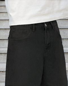Shorts en jean vintage amples pour hommes, style streetwear, personnalisables, pour l'été – Vente en gros - Product Image 2