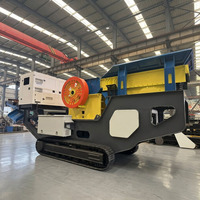 Высокопроизводительная щековая дробилка PE500x750 57 с редуктором для горнодобывающих предприятий, дробления гранита, базальта и камня