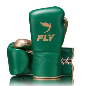 Gants de boxe professionnels de haute qualité, sur mesure, en cuir, légers, respirants, à lacets, pour MMA et kick-boxing - Product Image 1