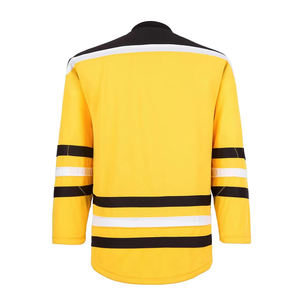 Venta al por Mayor de Camisetas de Hockey sobre Hielo Sublimadas con Logotipo Personalizado, 100% Poliéster, Secado Rápido, Transpirables, Cómodas, Colores y Tallas Personalizadas - Product Image 2