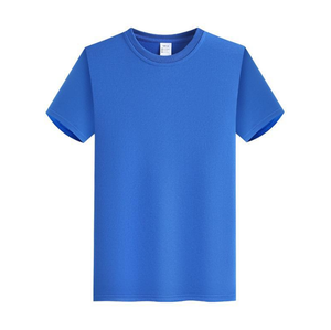Wholesale Mens Slim Fit T-<b>Shirts</b> Casual Round Neck Solid Color Short Sleeve <b>Shirts</b> - Product Image 4