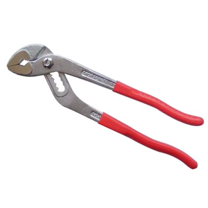 Professional Drop Forged Carbon Steel Water Pump Pliers Red Dipped Handle Adjustable Tongue and Groove Plier Industrial Grade - Product Image 1
