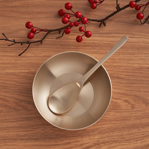 Cuchara de Udon Coreana Premium NOBBAN, Cuchara para Cereal Yugi, Cucharón Grande para Sopa, para Comidas Elegantes - Product Image 6