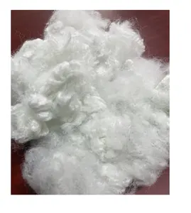 Sıcak satış Polyester SENTETİK ELYAF 20D katı kuru beyaz 100% Polyester SENTETİK ELYAF halı
