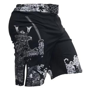 Men MMA Shorts <b>Ink</b> Dot Print Elastic Waist Gym Training Kickboxing Lightweight Quick Dry Colorful Top top mens mma martial arts - Product Image 1