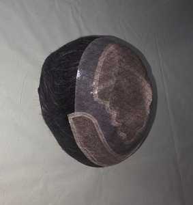 Perruque Toupet en Cheveux Humains Vierge Remy Chinois Modèle Apolo, Ondulation Naturelle Capilar Taz - Product Image 4