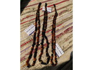 Tasbih/Misbaha de 99 cuentas de cuerno de búfalo redondo pulido, rústico, islámico, moderno, ecológico, religioso de ILAHI, Uttar Pradesh - Product Image 6
