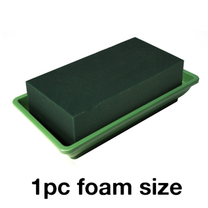 Floral Tray FT-10B Plastic Available in Dark Green and <b>Light</b> Green for <b>Flower</b> Arrangements - Product Image 3