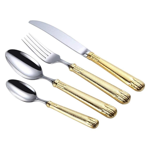 Cubertería Metálica de Lujo Hecha a Mano para Mesa, Estilo Indio, Venta al por Mayor, Acero Inoxidable Espejado - Product Image 3