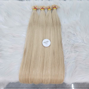 Extensiones de Cabello con Punta Plana, Cabello Humano, Cabello Negro Natural, Extensiones de Cabello con Punta K, Extensiones de Queratina Suaves e Invisibles - Product Image 5