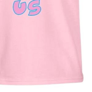 เสื้อยืดแขนสั้นสีชมพูอ่อนลายกราฟิกสำหรับเด็ก ลายพิมพ์ตัวอักษร "They Not Like Us" คอกลม สวมใส่สบายทุกวัน แฟชั่นเสื้อยืดเด็ก - Product Image 5