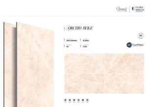 Azulejos de porcelana italiana de lujo con acabado brillante, en formatos grandes de 800x1600, 1200x1800 y 750x1500 mm, para villas de alta gama. - Product Image 3