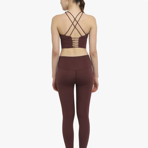 Conjunto de Yoga para Mujer de Alta Calidad, Último Modelo con Diseño Sólido y Logotipo Frontal, Venta al Por Mayor para Fitness de Adultos - Product Image 2