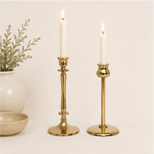 Wholesale Vintage Brass Metal Candle <b>Holder</b> Elegant Metal Brass Candle Stand <b>Candlesticks</b> Factory Direct Centerpiece Stand - Product Image 6