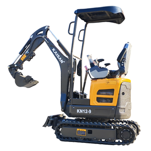 Mini-excavatrice certifiée EPA, 1,2 tonne, hydraulique Hengli, cylindre <span class=keywords><strong>Eaton</strong></span>, mini-excavatrice sur chenilles - Product Image 2