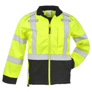Wholesale Quality <b>High</b> <b>Visibility</b> Breathable Zippered Reflective <b>Softshell</b> Work Pants Customizable Options OEM Service Cotton - Product Image 2