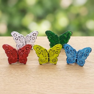 Poignées de meubles en fonte CIK 115, motif hibou perlé, couleurs assorties, qualité export, pour armoires modernes, chambres et salles de bain - Product Image 1