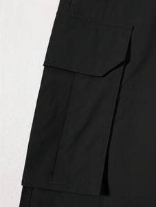 Pantalon cargo mi-long léger en toile 100 % coton pour homme, décontracté, multi-poches, coupe droite, streetwear d'extérieur, OEM - Product Image 5