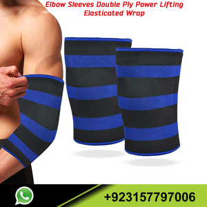 Manchon de compression double épaisseur pour coudes et genoux, personnalisé, pour haltérophilie et musculation, durable, grande taille, vente en gros - Product Image 3