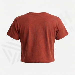 Camiseta Corta Personalizada con Estampado Tie Dye para Mujer, Uso en Exteriores, Cómoda, Informal, de Manga Corta, Ropa de Moda - Product Image 2