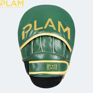 Guantes de Boxeo Profesionales de Cuero Vacuno, Almohadillas de Entrenamiento de Boxeo con Absorción de Impactos - Product Image 1