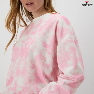 Reasonable Price Casual Streetwear <b>Drop</b> Shoulder Breathable Windproof Hoodies Woven Women Sweat Shirt Customized Colors Front - Product Image 6