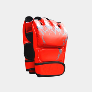 Guantes de MMA Premium con Logotipo Personalizado, Cuero PU Ecológico, Transpirables, Ligeros, Duraderos, Cierre de Gancho y Bucle, para Entrenamiento, Sparring y Combate - Product Image 5