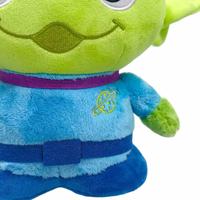Pendentif porte-clés en peluche super douce de 12 cm, motif TikTok à trois yeux, populaire sur internet, jouet en coton pour machine à griffes, cadeau anti-stress