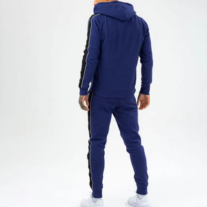 Nouveau design 2026 : Survêtement bleu roi avec bandes latérales blanches et noires – Nouveau design premium pour hommes - Product Image 6