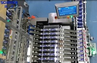 Peseuse en ligne 2-8 lignes pour granulés et liquides, sachets stick pack et pochettes de 1-50g, précision 0,01g, prise en charge OEM ODM