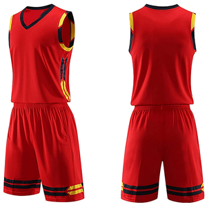 Camiseta Deportiva Transpirable de Malla Multicolor con Cuello en V y Estampado por Transferencia Térmica, de Secado Rápido, Unisex, Ropa Deportiva Personalizable para Equipos - Product Image 6