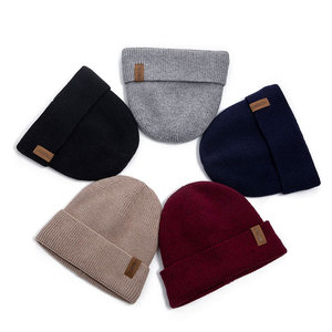 Nuevo gorro unisex de invierno con forro polar, gorro cálido y elegante, suave, para hombres y mujeres, para actividades al aire libre, esquí, deportes, gorro tejido grueso. - Product Image 2