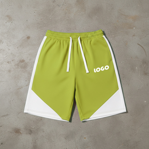 Pantalones Cortos de Hombre Personalizados con Logotipo Impreso en DTF, Talla Grande, 2 Tonos, con Logotipo Bordado, Estilo Urbano, 2026 Artículos Únicos - Product Image 1