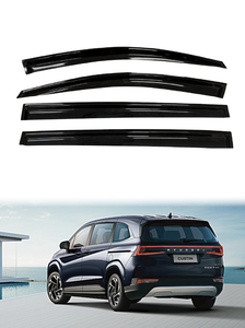 Hyundai Custo / Custin 2021-on Car Window Visors Acrylic Plastic Double Adhesive Tape Protection Decoration <b>Sun</b> Deflector - Product Image 2